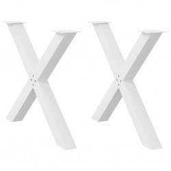Sonata H Крака за маса за хранене с форма на X 2 бр. 90x(72-73) cm - Части за Маси