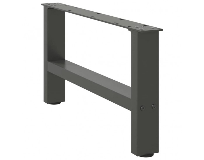 Sonata H Крака за масичка за кафе антрацит 2 бр. 60x(30-31) см стомана