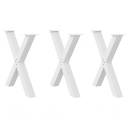 Sonata H Крака за маса за хранене с форма на X 3 бр. 80x(72-73) cm - Части за Маси