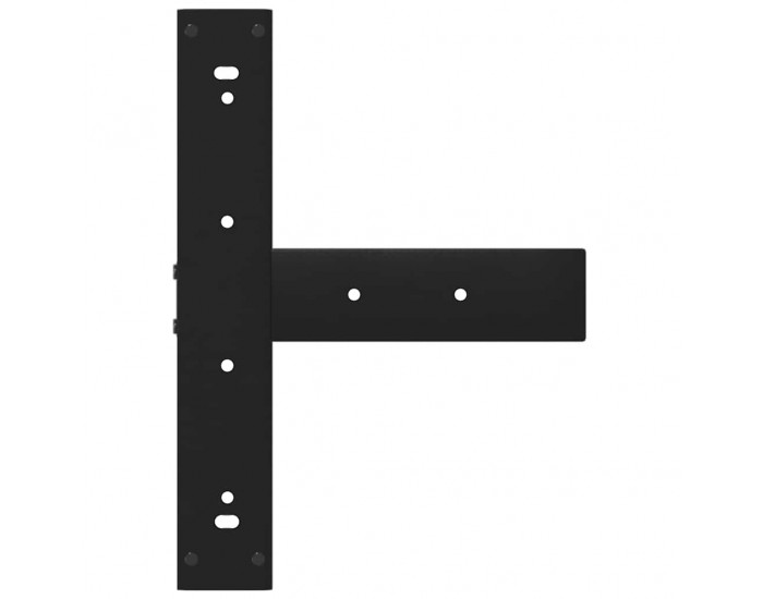 Sonata H Крака за трапезна маса с форма на тройка 2 бр. черни стомана