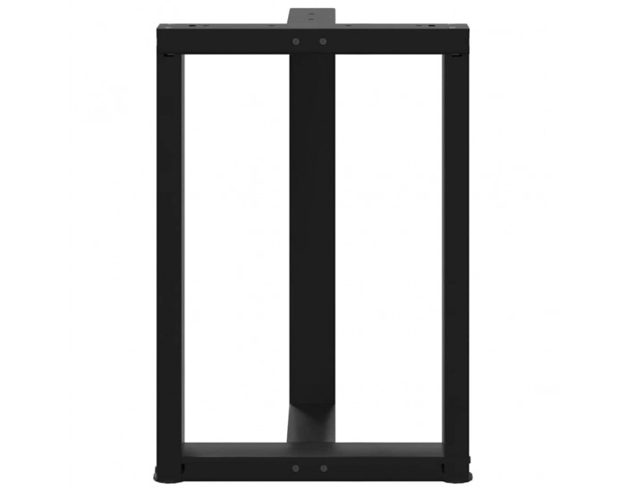 Sonata H Крака за трапезна маса с форма на тройка 2 бр. черни стомана