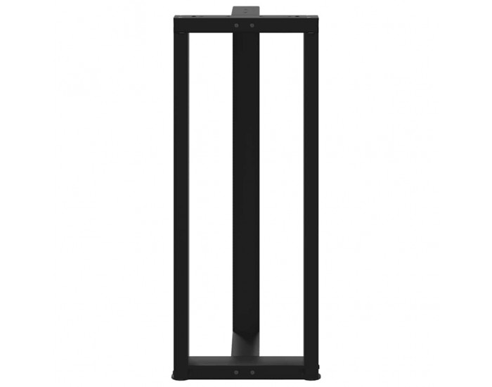 Sonata H Крака за бар маса с форма на тройка 2 бр. черни стомана