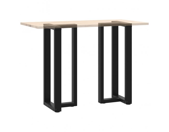 Sonata H Крака за бар маса с форма на тройка 2 бр. черни стомана