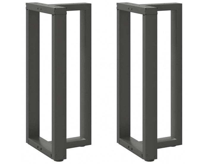 Sonata H Крака за бар маса с форма на тройка 2 бр Антрацит Стомана