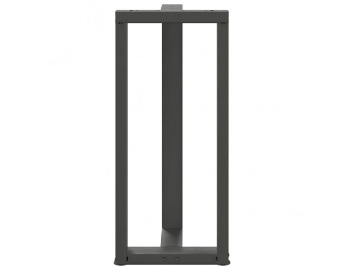 Sonata H Крака за бар маса с форма на тройка 2 бр Антрацит Стомана