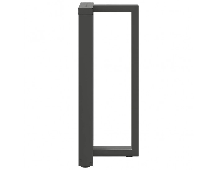 Sonata H Крака за бар маса с форма на тройка 2 бр Антрацит Стомана