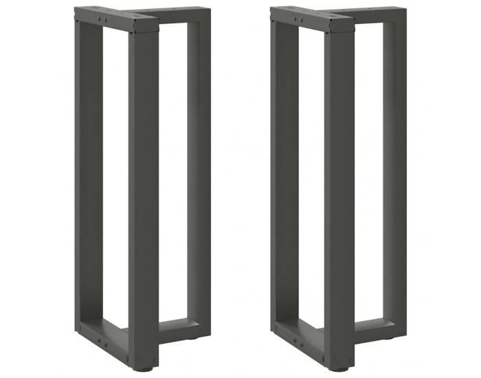 Sonata H Крака за бар маса с форма на тройка 2 бр Антрацит Стомана