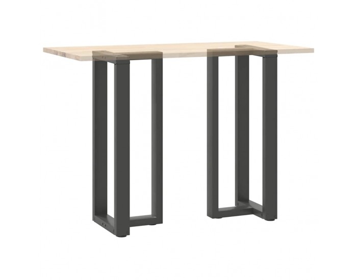 Sonata H Крака за бар маса с форма на тройка 2 бр Антрацит Стомана