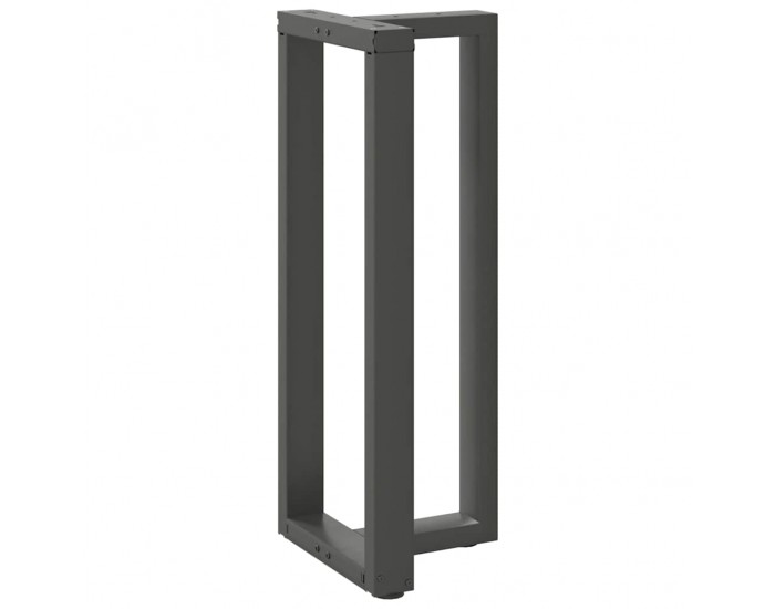 Sonata H Крака за бар маса с форма на тройка 2 бр Антрацит Стомана