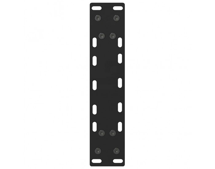 Sonata H Крака за масичка за кафе черни 2 бр. 28x(42-43) cm стомана