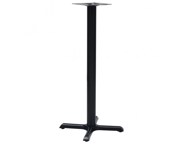 Sonata H Крак за бистро маса, черен, 56x56x107 см, чугун