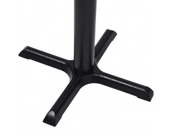 Sonata H Крак за бистро маса, черен, 56x56x107 см, чугун