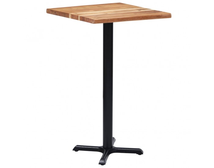 Sonata H Крак за бистро маса, черен, 56x56x107 см, чугун