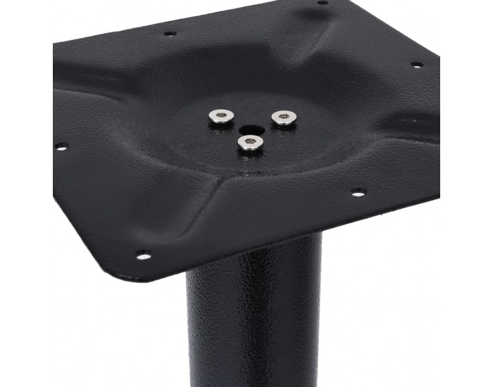 Sonata H Крак за бистро маса, черен, 56x56x107 см, чугун