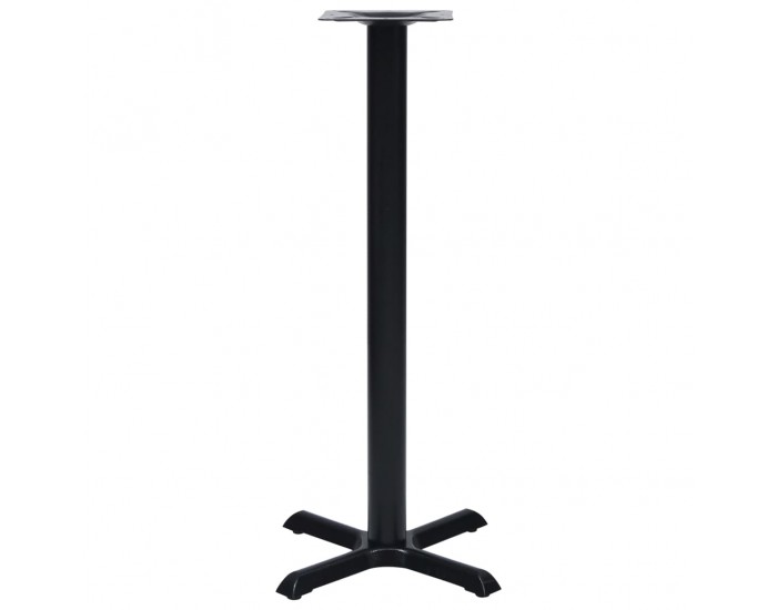 Sonata H Крак за бистро маса, черен, 56x56x107 см, чугун