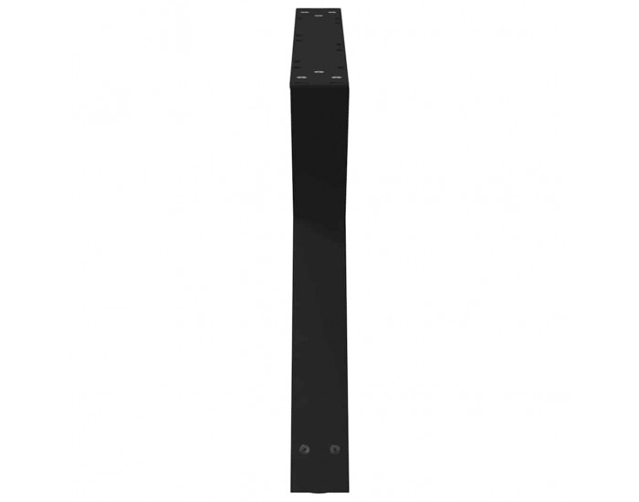 Sonata H Крака за масичка за кафе 2 бр. черни 70x(42-43,3) cm стомана Sonata H Крака за масичка за кафе 2 бр. черни 70x(42-43,3) cm стомана