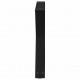 Sonata H Крака за масичка за кафе 2 бр. черни 50x(42-43,3) см стомана