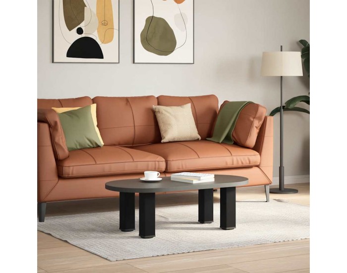 Sonata H Крака за масичка за кафе 4 бр черни 30-32 см стомана