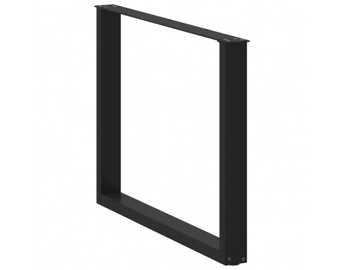 Sonata H Крака за маса за хранене с U-образна форма 2 бр. черни