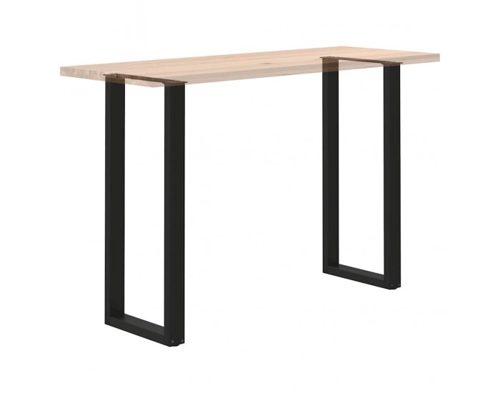 Sonata H Крака за холна маса U-образна 2 бр черни 50x(110-111)см стомана