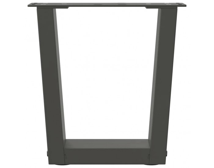 Sonata H Крака за трапезна маса V-образна форма 2 бр Антрацит