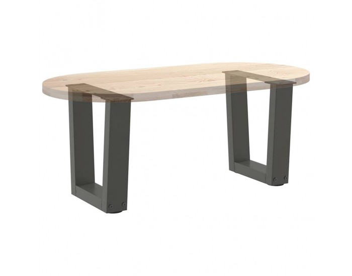 Sonata H Крака за трапезна маса V-образна форма 2 бр Антрацит