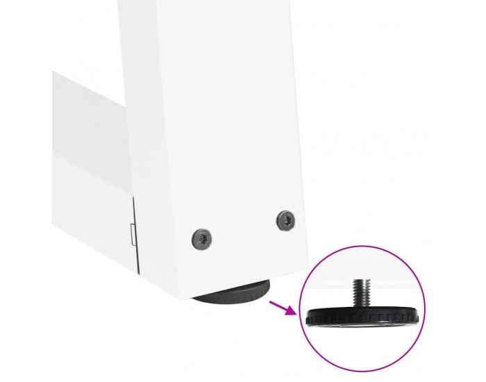 Sonata H Крака за трапезна маса V-образна форма 2 бр. бели