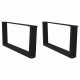 Sonata H Крака за трапезна маса V-образна форма 2 бр. черни Sonata H Крака за трапезна маса V-образна форма 2 бр. черни