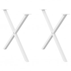 Sonata H Крака за маса за хранене с форма на X 2 бр. 90x(72-73) cm - Части за Маси