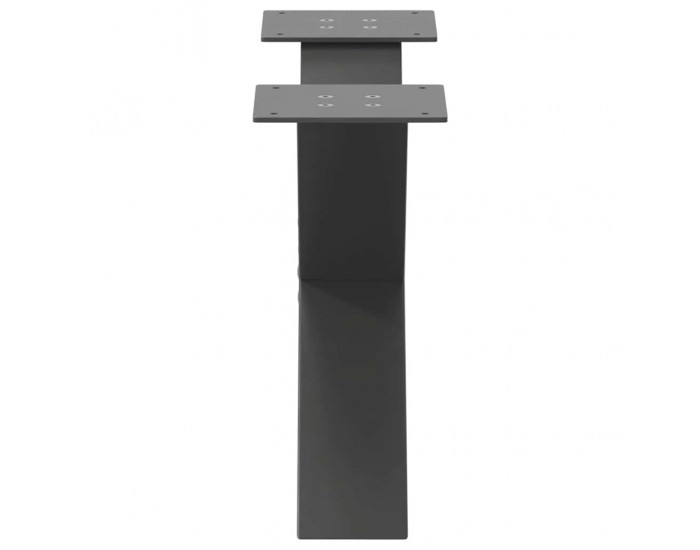 Sonata H Крака за масичка за кафе с форма на буквата X 2 бр. антрацит