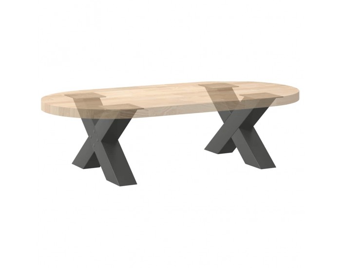 Sonata H Крака за масичка за кафе с форма на буквата X 2 бр. антрацит