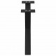 Sonata H Крака за масичка за кафе с форма на X 2 бр. черни 50x(30-31) cm Sonata H Крака за масичка за кафе с форма на X 2 бр. черни 50x(30-31) cm