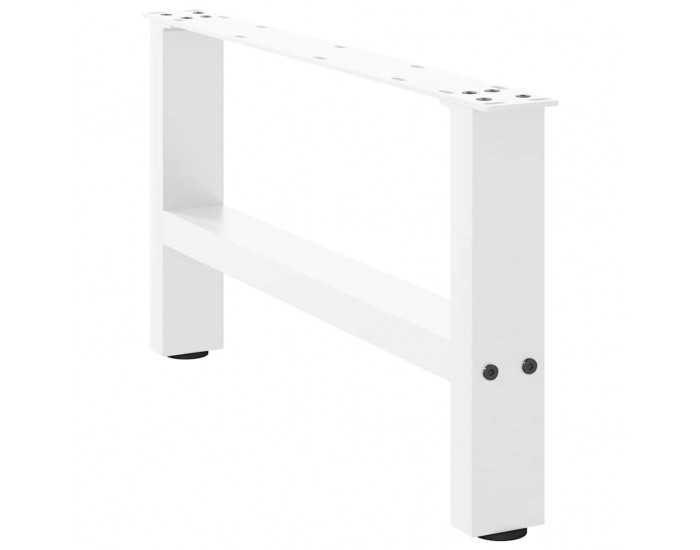Sonata H Крака за масичка за кафе бели 2 бр. 60x(30-31) см стомана