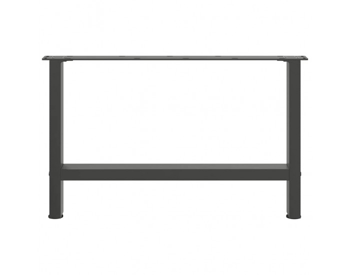 Sonata H Крака за масичка за кафе антрацит 2 бр. 70x(42-43) cm Стомана Sonata H Крака за масичка за кафе антрацит 2 бр. 70x(42-43) cm Стомана