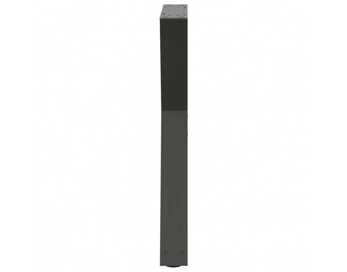 Sonata H Крака за маса за хранене 2 бр. антрацит 50x(72-73,3) cm стомана