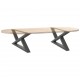 Sonata H Крака за масичка за кафе 2 бр. антрацит 70x(30-31,3) cm стомана Sonata H Крака за масичка за кафе 2 бр. антрацит 70x(30-31,3) cm стомана