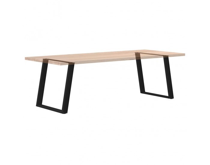 Sonata H Крака за трапезна маса с U-образна 2 бр 80x(72-73) см стомана