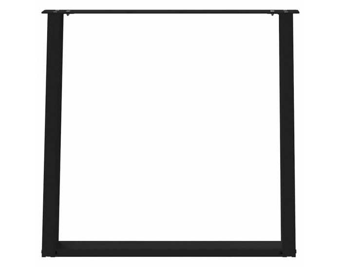 Sonata H Крака за трапезна маса с U-образна 2 бр 80x(72-73) см стомана