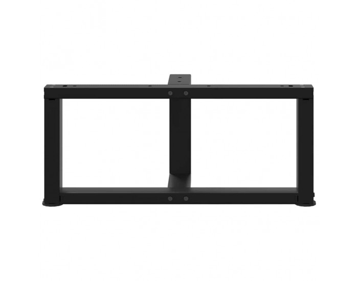 Sonata H Крака за холна маса T-образна 2бр черни 70x25x(30-31)см стомана