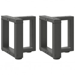 Sonata H Крака за холна маса T-образна 2 бр 30x25x(30-31)см стомана - Части за Маси