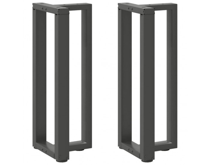 Sonata H Конзолна маса крака T-образна 2 бр 25x28x(72-73) см стомана