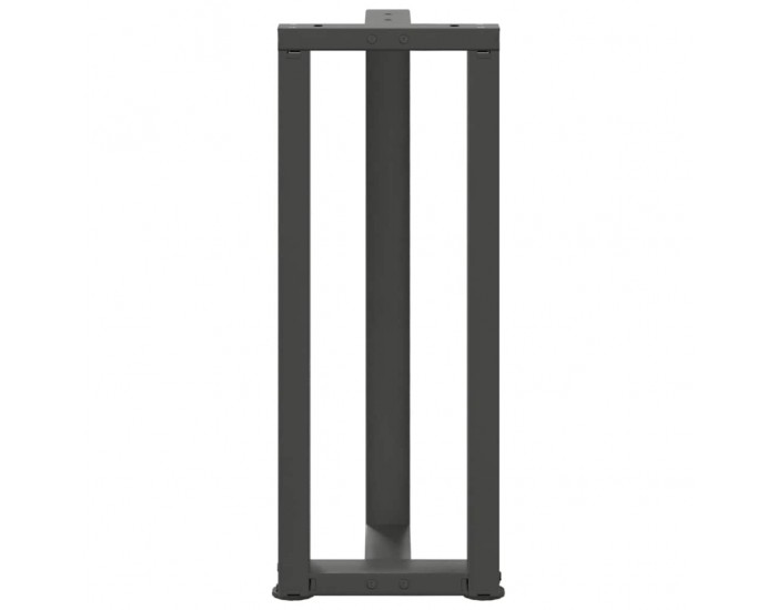 Sonata H Конзолна маса крака T-образна 2 бр 25x28x(72-73) см стомана