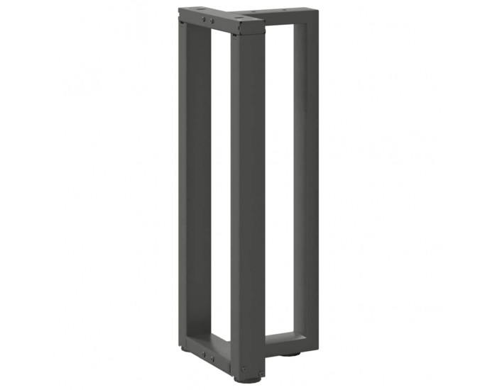 Sonata H Конзолна маса крака T-образна 2 бр 25x28x(72-73) см стомана