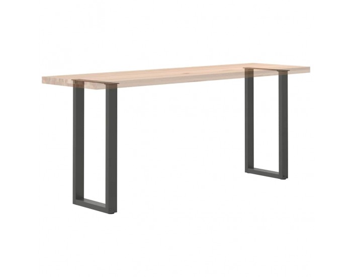 Sonata H Крака за холна маса U-образна 2бр антрацит 28x(72-73)см стомана