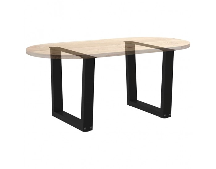 Sonata H Крака за трапезна маса V-образна форма 2 бр. черни