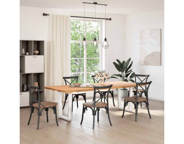 Sonata H Крака за трапезна маса V-образна форма 2 бр. бели