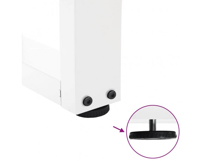 Sonata H Крака за трапезна маса V-образна форма 2 бр. 90x(72-73,3) cm