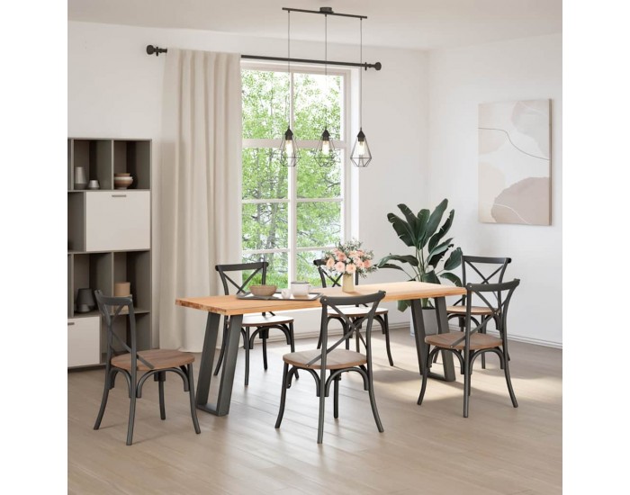 Sonata H Крака за конзолна маса с U-образна форма 2 бр Антрацит