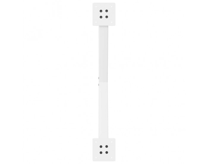 Sonata H Крака за маса за хранене с форма на X 2 бр. бели 70x(72-73) cm