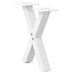 Sonata H Крака за масичка за кафе с форма на буквата X 2бр. 37x(30-31)cm - Части за Маси